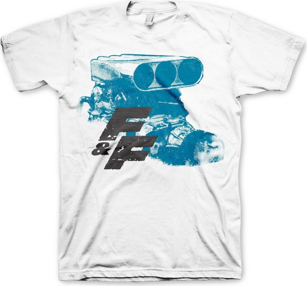 Fast - Furious Engine T-Shirt White 5490₽