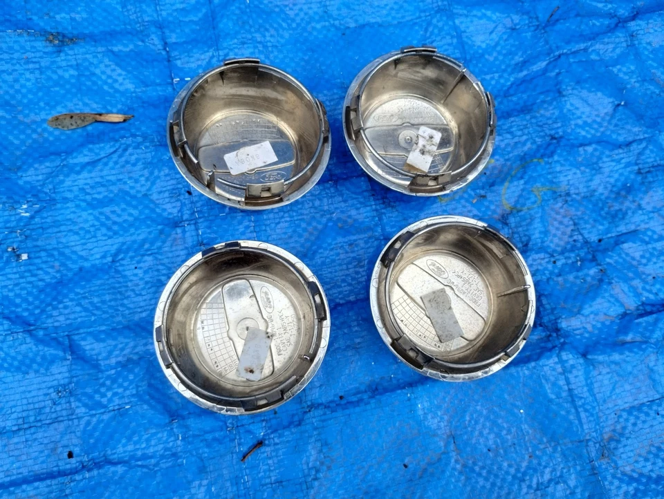 Juego de tapas centrales de llantas de aleación Lincoln Continental 1998 1999 2000 2001 2002 Foto 4 de 4