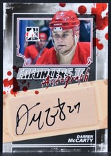2013-14 In The Game Enforcers II Autograph Darren McCarty A-DM Auto 9644
