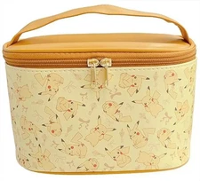 Pokemon Yellow Vanity Pouch Bag Cute Pocket Monster Makeup Case New