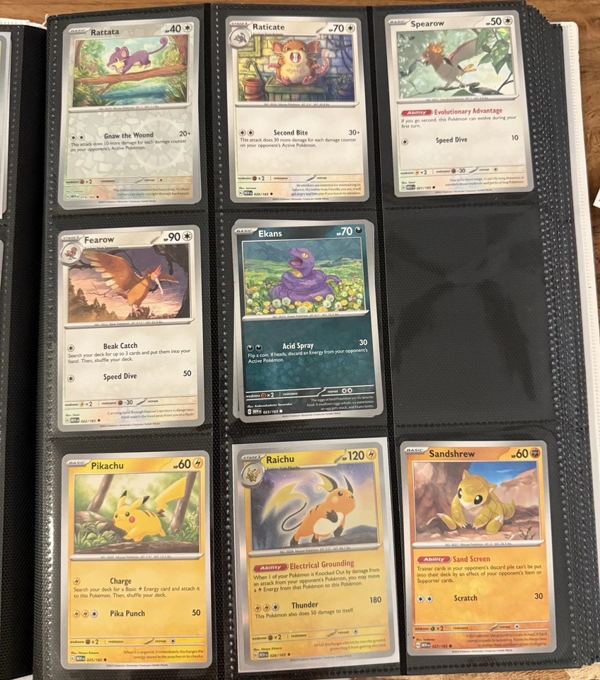Pokemon Violeta Escarlata 151 Inglés Master Set 95% con Promociones y Carpeta Incluidos! Foto 4 de 4