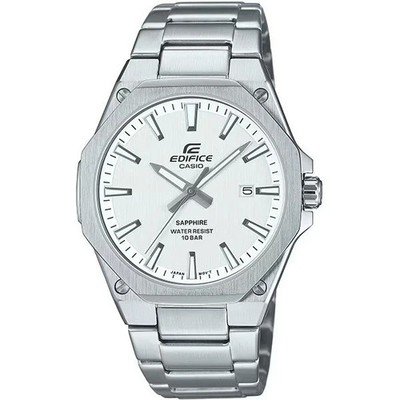 CASIO EDIFICE EFR S108DJ 7AJF White White Dial Slim Quartz Men's Watch