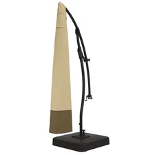 Classic Accessories Veranda Offset Umbrella Canopy Cover Pebble