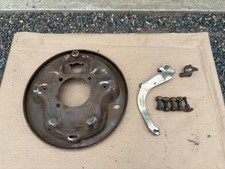 1973-1979 Ford F-250 Passenger Side Dana 60 Rear Axle Drum Brake Backing Plate 1973-1979 Ford F-250 Passenger Side Dana 60 Rear Axle Drum Brake Backing Plate