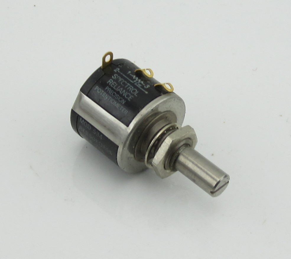 Potentiometer 7313 50K Ohm Spectrol Reliance 10 Turn RAF Vintage Aircraft