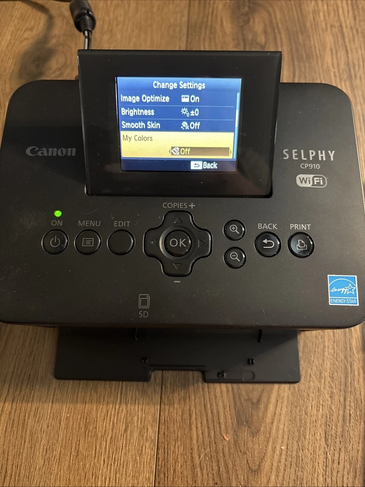 Canon SELPHY CP910 Digital Photo Printer BUNDLE Extra Ink Paper Cards - Image 2 of 4