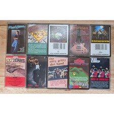 Southern Rock Classic Rock Cassette Tape Lot 10 Road House Charlie Daniels Band