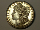 1880-S Morgan Silver Dollar   AU+      SN8792 — photo 1