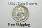 1947 S Washington 90% Silver Quarter San Francisco Mint Mark Free Shipping