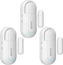 Adjustable Volume Door Alarm Sensor for Home Security & Child Safety, 120Db Burg