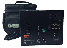 Humless Generator Model: RRLI110 With Connector Cords & Carrying Bag. NOT TESTED