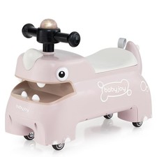 BABY JOY Toddler Ride On Toys, Foot-to-Floor Sliding Car with Under Seat Stor...