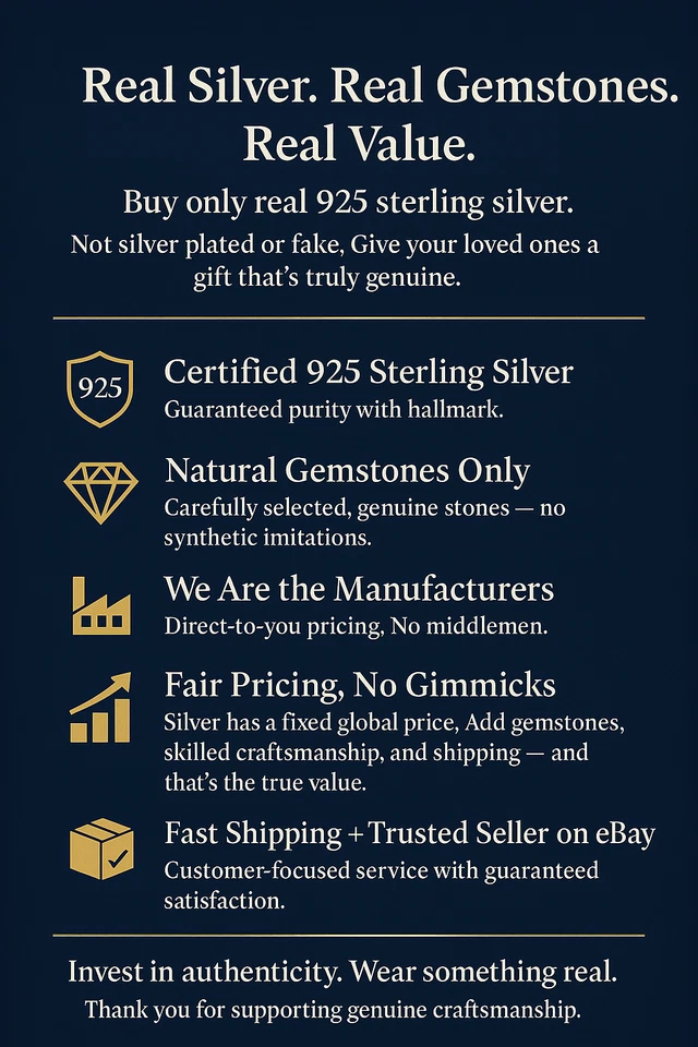 Corazón Dormilonas Sólido 925 Plata de Ley Handmade Joyería Regalo de Navidad - Imagen 2 de 4