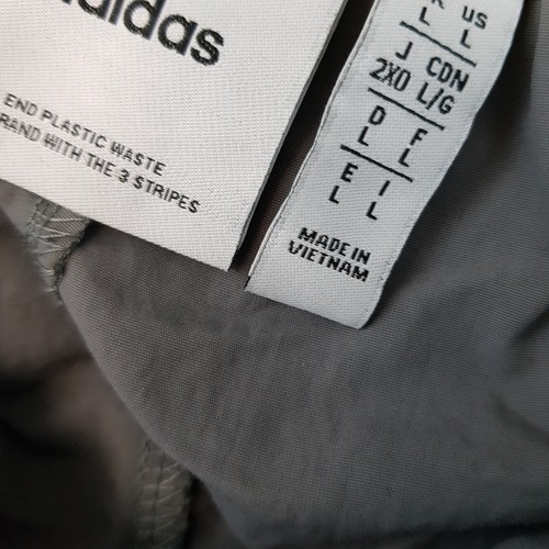 Adidas Mens Tracksuit Bottoms Large Grey Cargo Technical Pants Originals SST - Picture 4 of 9