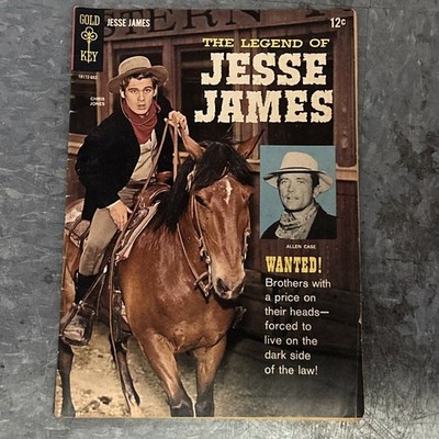 The Legend of Jesse James #1 (VG/FN) 1965 Gold Key Western Comic Book