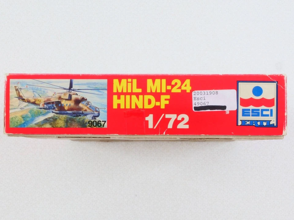 Esci 9067 Mil Mi-24 Hind-F Helicopter Kit 1:72 Unbuilt! Boxed 1705-24-87 - Image 3 of 3