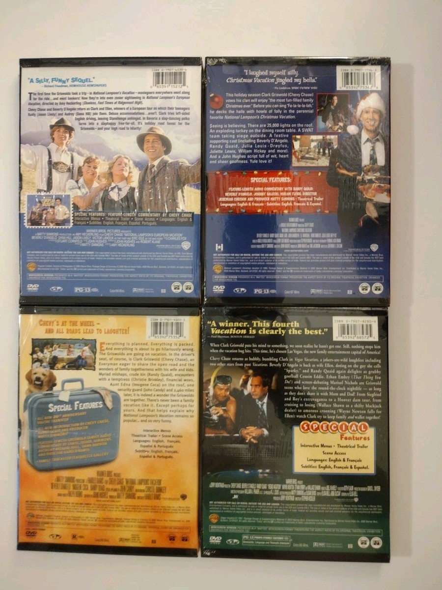 National Lampoons Vacation Giftset (DVD, 2003, 4-Disc Set