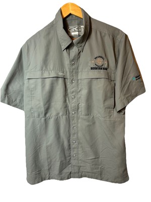 Gameguard Outdoors Men s Shirt Size L Olive Mountain Man Emcor Company Morley