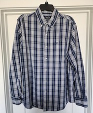 Chaps long sleeve oxford button down shirt (large)