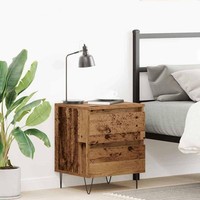 Nachttisch Altholz 40X35X50 Cm Holzwerkstoff
