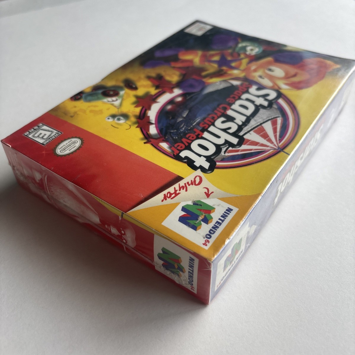 New Starshot Space Circus Fever Nintendo 64 N64 Sealed Authentic