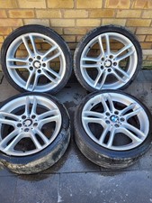 GENUINE BMW 1 Series 261M 18” Staggered E88 Alloy Wheels / Tyres