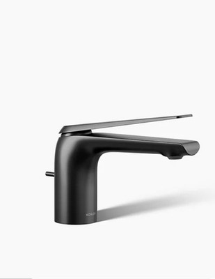 Kohler K-97345-4N-BL Avid Single-handle Bathroom Sink Faucet 0.5 GPM Matte Black