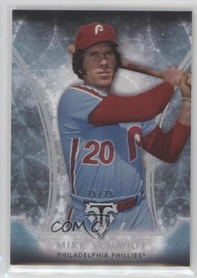 2015 Topps Triple Threads Sapphire 25/25 Mike Schmidt #3 HOF b8h