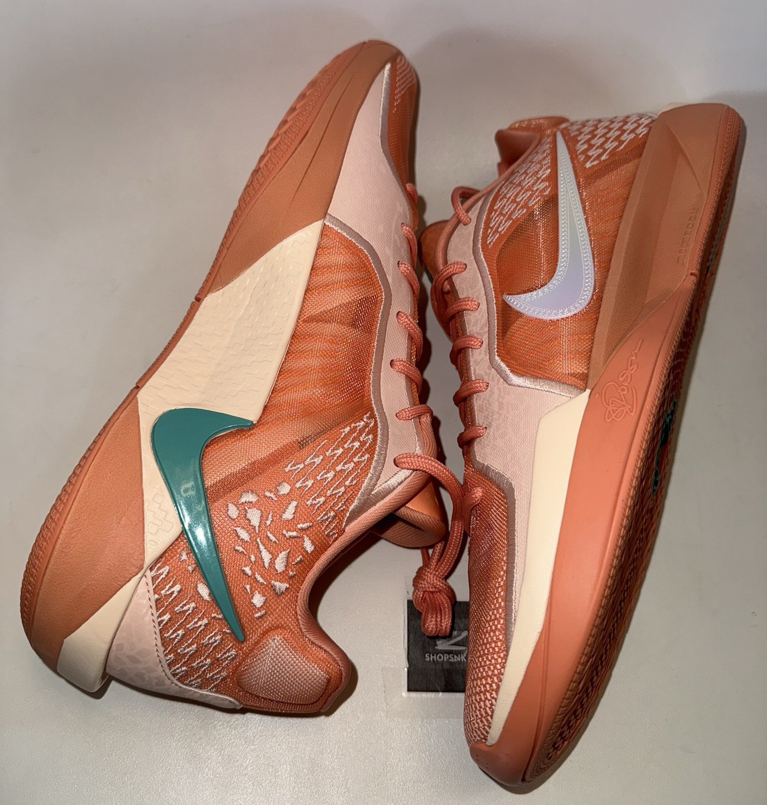 Nike Sabrina 2 Apricot Agate/Light Bone Basketball Shoes FQ2174-801 Men's 10.5