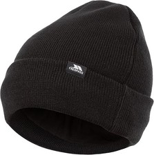 Trespass Adults Unisex Littlebrook Knitted Beanie Hat 053376