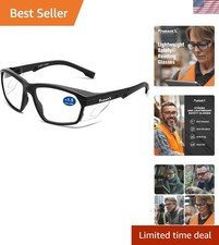 Classic Safety Glasses, Anti-Fog Scratch Resistant Lenses, Protective Eyewear...