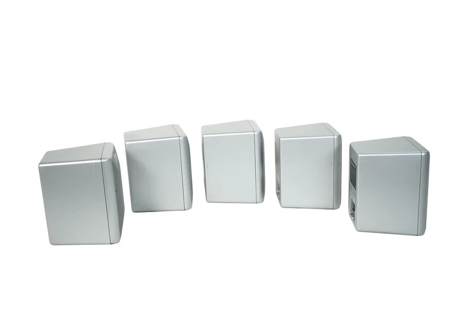 ✅5x Quadral TSA 100 TV Lautsprecher Boxen Silber✅ - Bild 3 von 4