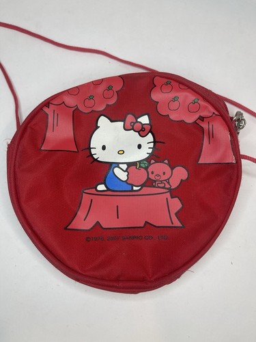 2007 Sanrio Hello Kitty Red Apple Purse Bag - Picture 2 of 8