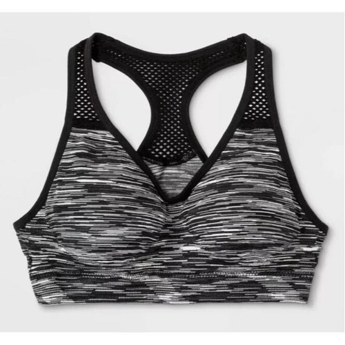 NEW Maidenform - Girls Seamless Sports Bra - Black - Size Small - 第 1/3 張圖片