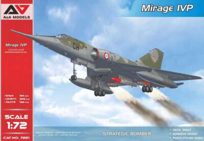AA Models 7221 Mirage IVP Strategic Bomber with ASMP Missile 1/72 scale