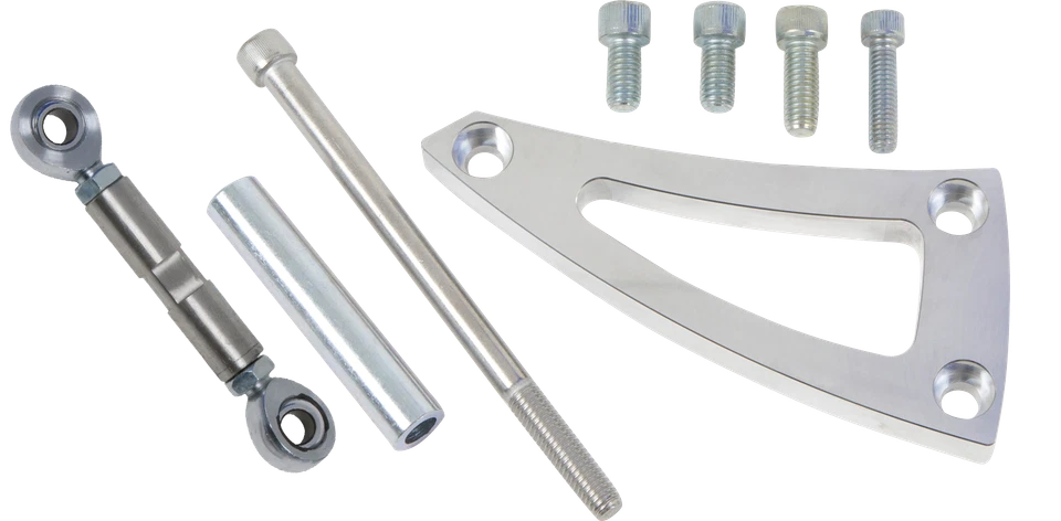 Small Block Chevy Serpentine Kit ALT PS SBC 283 302 305 327 350 LWP High Mount - Image 2 of 3