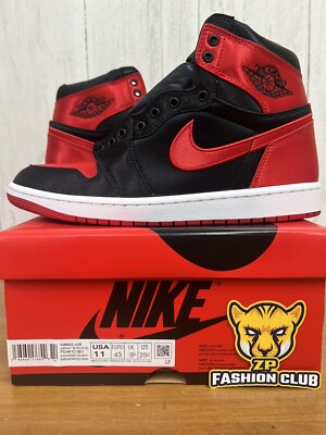 Size 8 - Air Jordan 1 Retro OG 2023 High Satin Bred W for sale