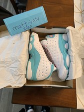 retro 13 aurora green size 7