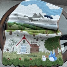 1Pcs Authentic Miyazaki Hayao Ghibli Totoro Face Towel Bath Towel 35 80CM