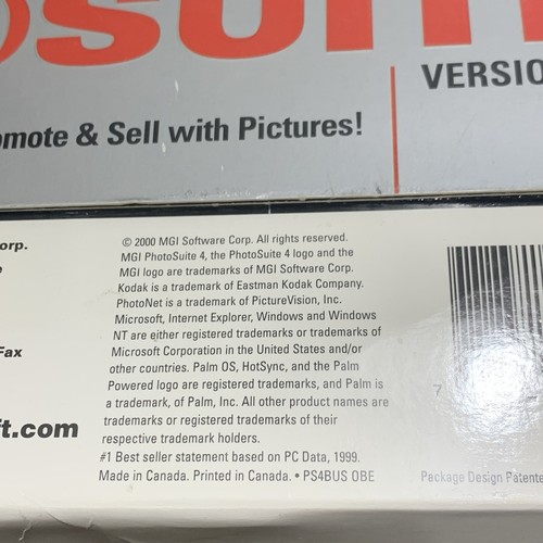 MGI Business Edition Photosuite 4.0 with manual win 95/98 2000 - Picture 10 of 10