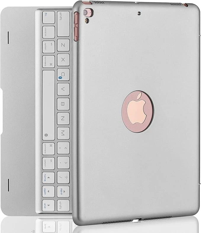 Funda Teclado Inalámbrico Bluetooth-iPad Air 2,Pro 9.7-Aleación Aluminio Foto 2 de 4