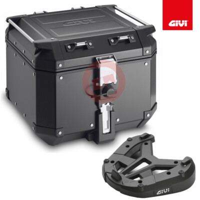 GIVI KOFFER OUTBACK OBKN42B + KIT PLATTE SR1186 M7 HONDA FORCE 750 2021