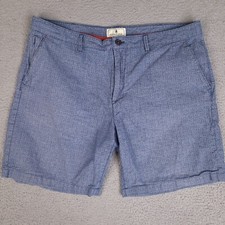 Southern Pines Shorts Mens 38 Blue Chino Geometric