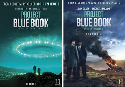 Project Blue Book Complete Seasons 1 & 2 One & Two (4 DVD Set, WS, 2020) New