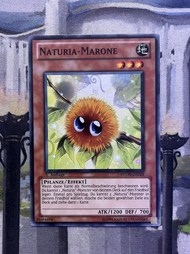 Yu-Gi-Oh! Naturia Marron Common Card - Photon Shockwave Set, Earth Plant Effect Monster