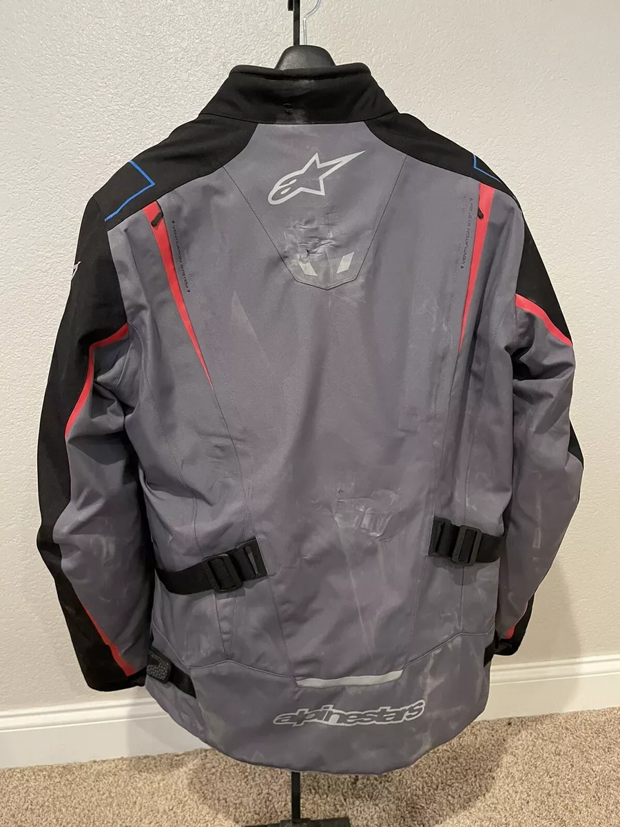 Alpinestars Yokohama Drystar Jacket Dark Gray Black Red XL