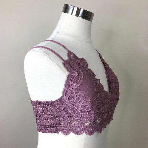 Anemone Women's Sexy Comfortable Lace Wireless Stretch Bra Bralette Top S-XXL - Picture 27 of 252