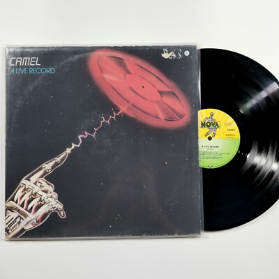 Vinyl Camel - A Live Record - VINYL LP 12'' GEREINIGT 