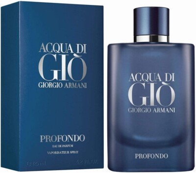 Acqua DI GIO Profondo by Giorgio Armani for Men EDP 4.2 FL OZ / 125 ML Spray NIB