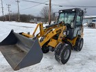 2023 Wolf Mini 780H Wheel Loader Forklift Snowplow with 2 Attachments